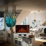 Breeze Maisonette In Leipzig, Balkon Und * מרקליברג