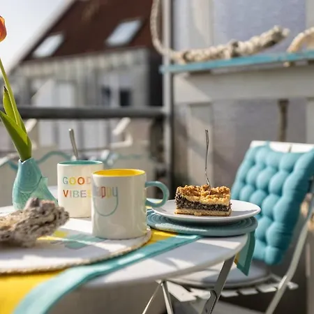 Breeze Maisonette In Leipzig, Balkon Und * מרקליברג