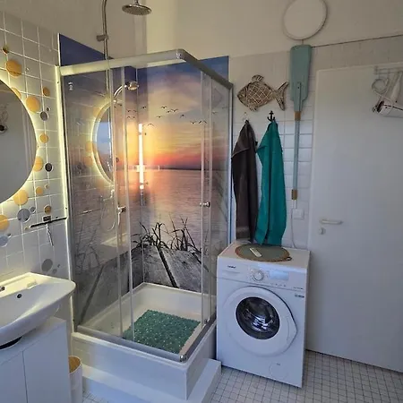 아파트 Breeze Maisonette In Leipzig, Balkon Und